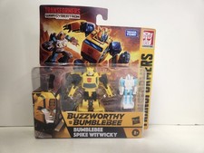 Transformers Buzzworthy Bumblebee War for Cybertron Bumblebee & Spike Witwicky