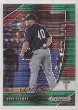 2020 Panini Prizm Draft Picks Green & Yellow Hyper Levi Thomas #PDP109 1u6