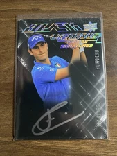 2024 Portfolio UD Black Lustrous Rookie Signatures /199 Filippo Celli Auto RC