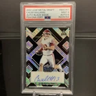 2022 Leaf Metal Caleb Williams RC Auto Black Wave Prizm Bookend 1/1 #10/10 PSA 9