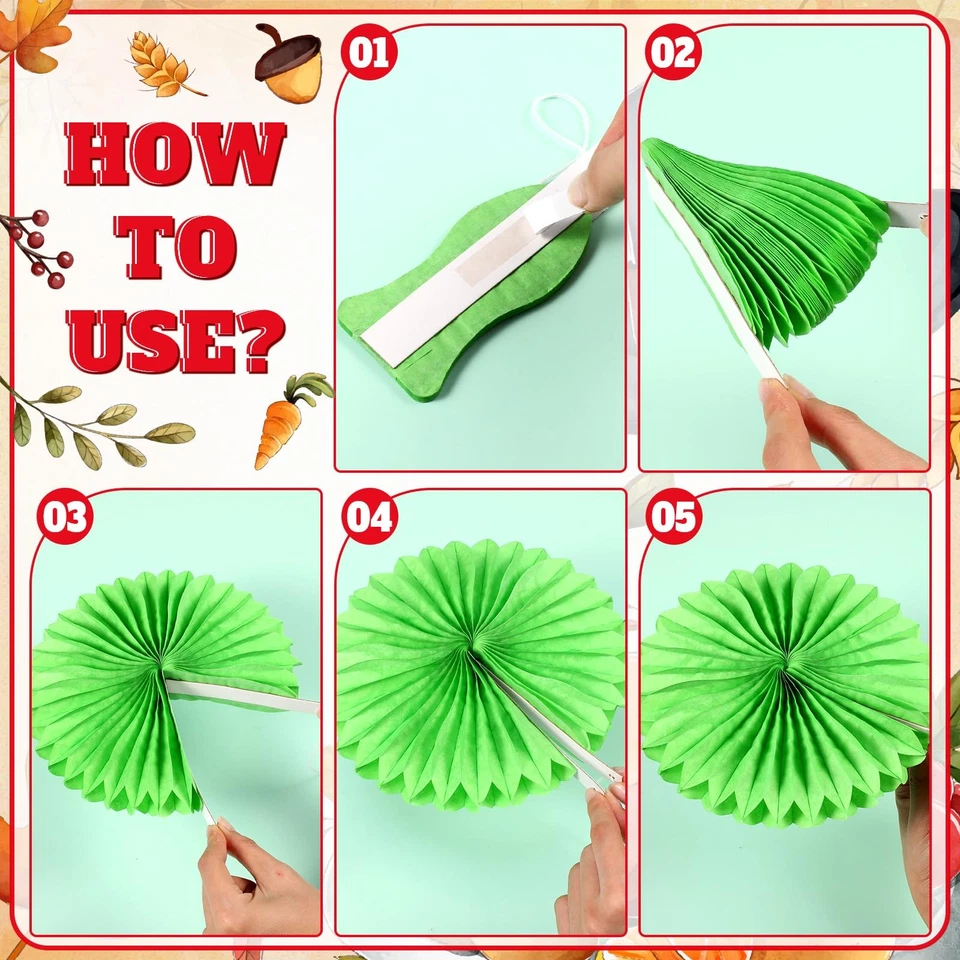 Pajean 65 Pcs Thanksgiving Classroom Decorations Thanksgiving Turkey Bulletin... - Image 4 of 4