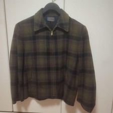 Vintage Pendleton Wool Jacket 50s-60s Made in USA Classic Outerwear from JP