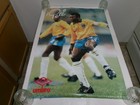 Vintage Original 1990 Pele Umbro Fußball Werbeplakat - 23x35 - Nr Mt/Mt - WUNDERSCHÖN!