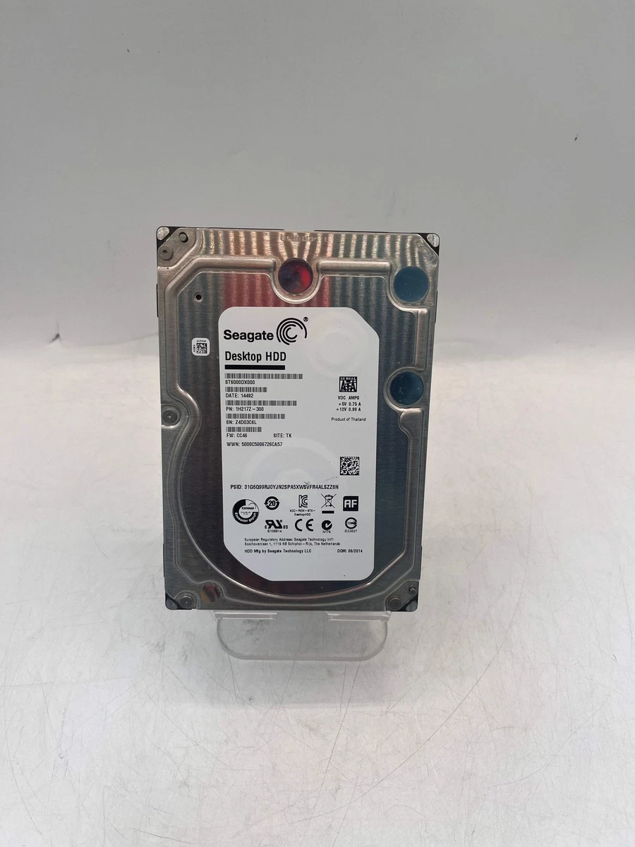 25+ Seagate 6TB Computer Internal Hard Disk Drives for sale