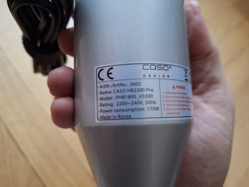 Caso Design HB 2200 Pro Stabmixer - neu und OVP, aus Haushaltsauflösung - Bild 3 von 7