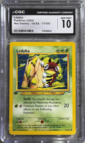 Ledyba (1st Edition) graded CGC 10 for sale on eBay