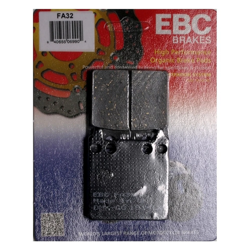For Honda Goldwing 1000 1975-1979 EBC FA32 Organic FA Rear Left Brake Pads Foto 2 de 2