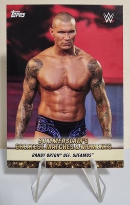2019 Topps WWE SummerSlam Greatest Moments and Matches #GM­-30 Randy Orton