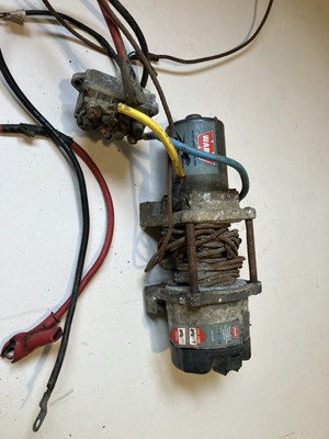 Original Warn / Arctic Cat 3000lb ATV Seilwinde 12V. Gebraucht