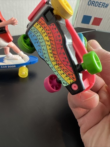 Smack-ups Skateboard Toy 1986 - Carrie Car Door Plus Roxanne Roller - Picture 4 of 7