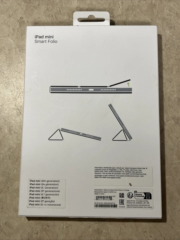 Apple iPad Mini Smart Folio - Electric Orange MM6J3ZM/A - Image 2 of 4