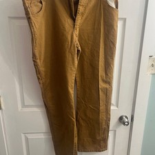 Dickies Stonewashed Brown Duck Carpenter Pants