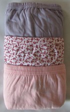 Jockey Elance French Cut 100 Cotton Underwear - Women's Size 8 - 3 Pack - New