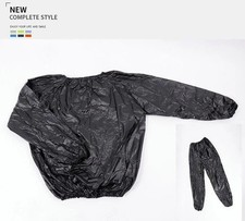 Heavy Duty Sweat Suit Sauna Suit Fitness Gym Weight Loss Training Anti Rip