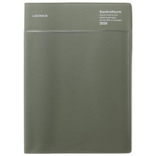 Laconic Planner 2026 B6 Weekly Pocket Olive LIS93-240OL