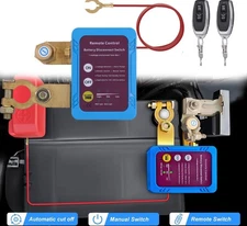 Remote Battery Disconnect Switch 12V 240A Battery Kill Switch For Auto RV ATV