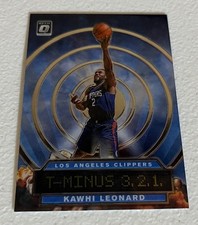 2019-20 Donruss Optic T-Minus 3, 2, 1 Holo #5 Kawhi Leonard Clippers