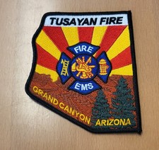 Tusayan, Arizona Feuerwehr Fire Fighter Patch Aufnäher Abzeichen