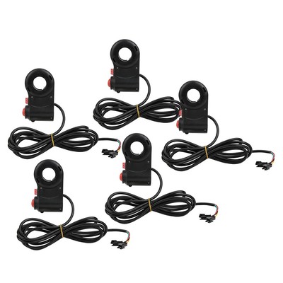 5PCS Automatic Identification High Low Speed Electric Bike Voltage Display