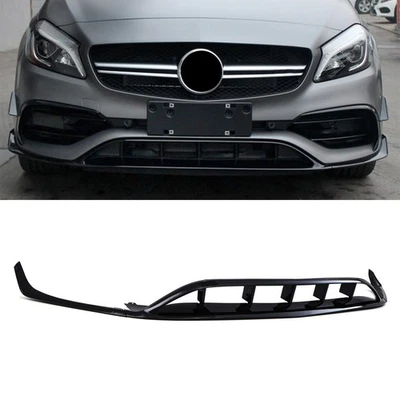KIT DE ALETAS DELANTERAS LATERALES NEGRAS PARA MERCEDES CLASE A W176 2013-2015 - Imagen 1 de 4