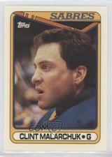 1990-91 Topps Tiffany Clint Malarchuk #371 t4m