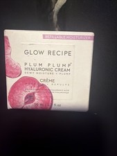 GLOW RECIPE Plum Plump Hyaluronic Cream 1.7oz/50mL FULL SIZE NEW BOX