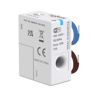 WiFi Smart Home Energy Monitor Accessory,1-50A 100-240VAC,Window-type Current...