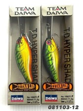 Daiwa T.D. Hyper Shad Ti No. 1063Ti F 60mm11.2g Laser Hot Tiger TITAN LI P set