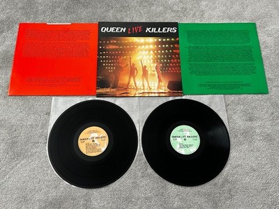 QUEEN - LIVE KILLERS / EX+ UK 12'' DOUBLE VINYL LP EMSP 330 ULTRASONIC CLEANED