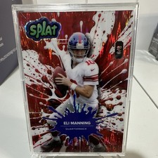 Wild Card Splat Breakers 2025 Eli Manning Red   6/8 SBRED03-EM