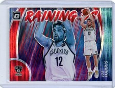 2020-21 Panini Donruss Optic Joe Harris #6 Raining 3's Prizm Red Pulsar