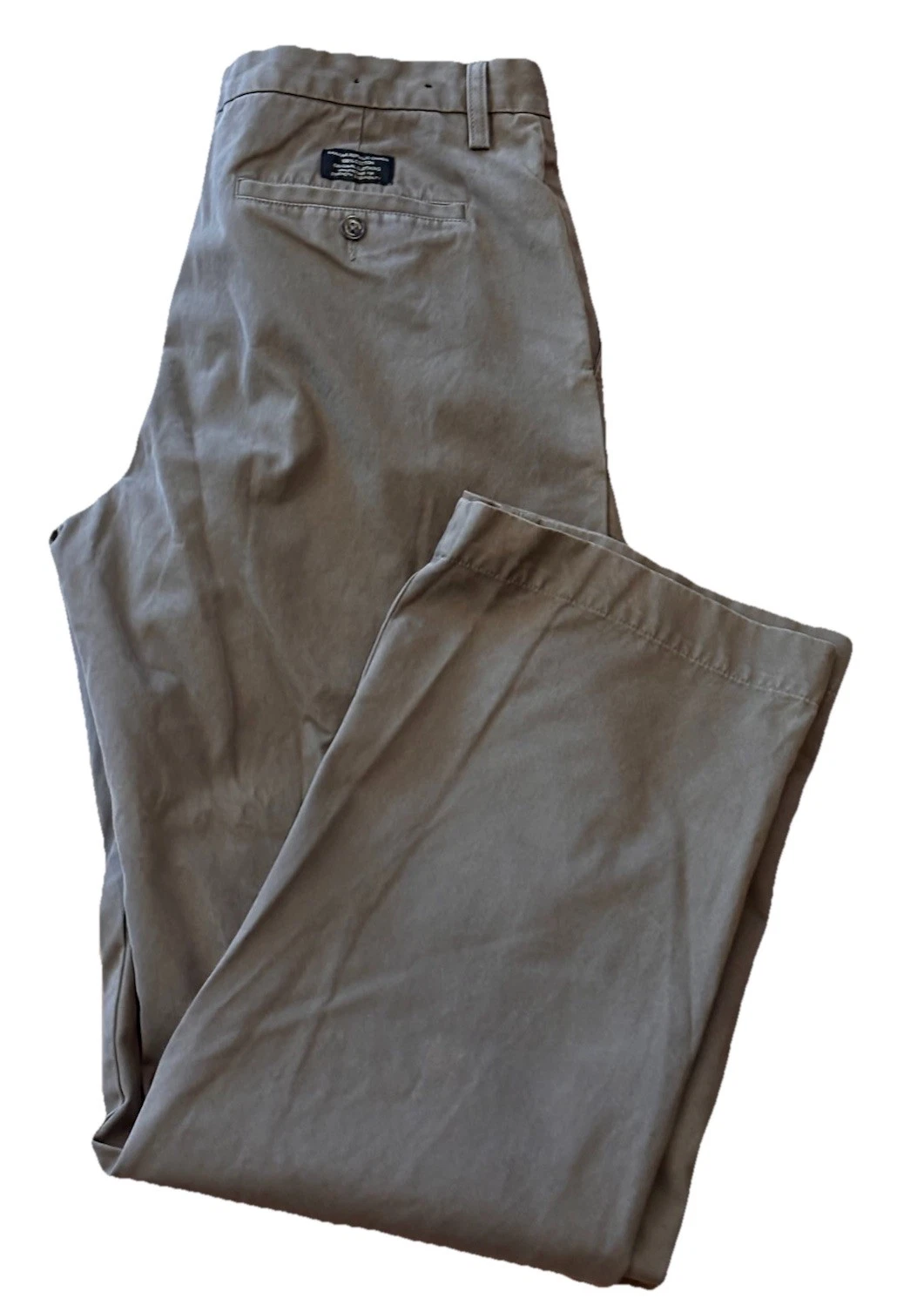 Banana Republic Mens 33x32 Olive Green Dawson Relaxed Fit Chino 100% Cotton