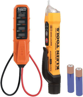 NCVT3PKIT Electrical Test Kit, Dual-Range Non-Contact Voltage Tester with Flashl