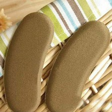 5 Pairs Adhesive Fabric Shoe Insoles Cushion Liner Grip Heel Inserts Pad
