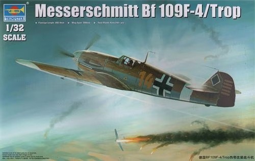 Trumpeter 02293 1:32nd scale Messerschmitt Bf 109F-4/Trop