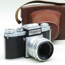 KW Praktica F.X 3 w/Tessar f/2.8 50mm - Accs. - Fine Vintage Condition