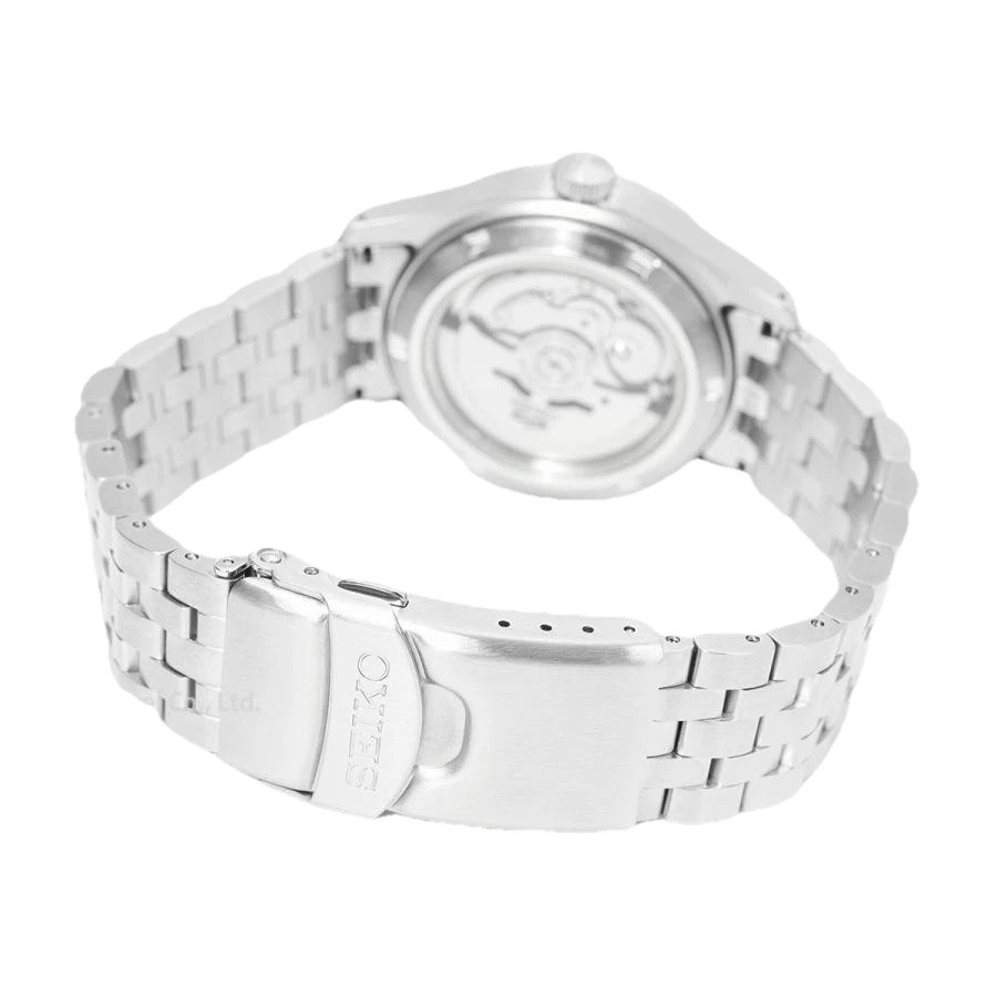 SEIKO 5 Sports SBSC009 Field GMT Auto 39.4mm White Dial Stainless