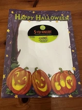 SEALED Jack O’ Lantern Halloween Letterhead Computer Paper-25 Sheets