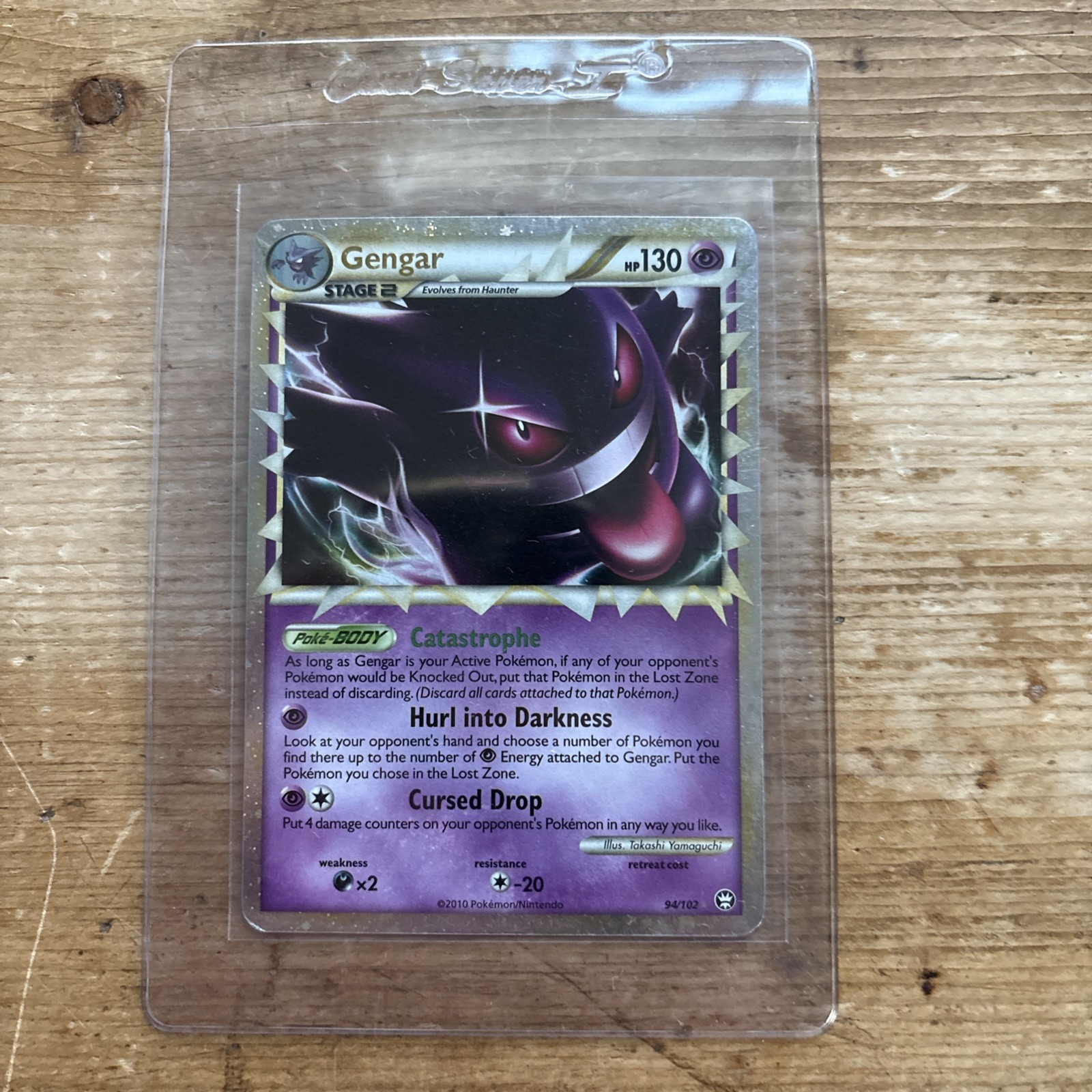 Pokemon Cards - Gengar 94/102 - Triumphant - Excellent