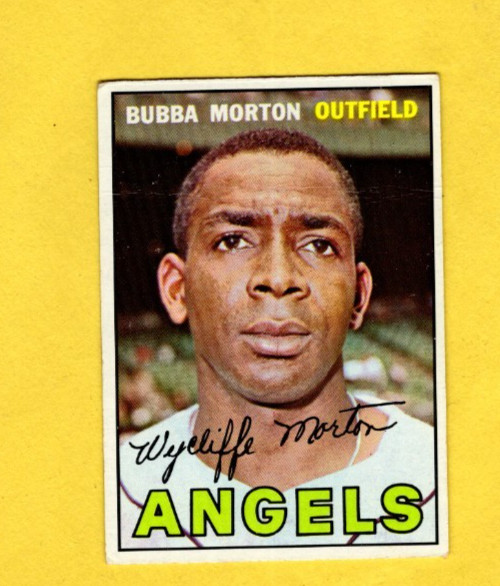1967 Topps Bubba Morton #79 Los Angeles Angels G/VG FREE SHIPPING