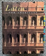 Latin for Americans First Book B.L. Ullman 19...