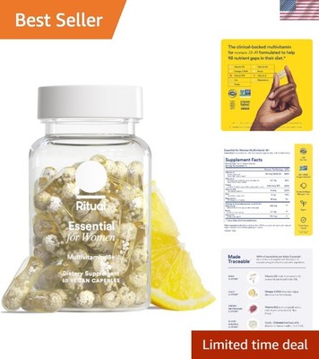 Multivitamin for Women 18+ with Vitamin D3 for Immune Support*,  Omega 3 DHA,...