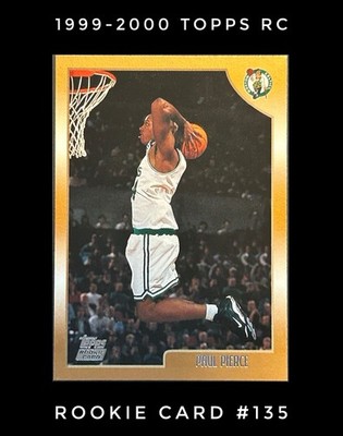 1998-99 Topps Paul Pierce #135 Rookie Flawless RC Low Pop Grade 10 Qualities 