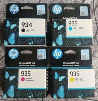 Original Hp 934 Schwarz + 935 Farbig 6ZC72AE Tintenpatronen - Mhd: Sep-2025