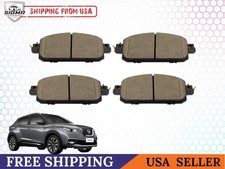 Front Ceramic Brake Pads Set For Nissan Sentra Kicks 2016-2024