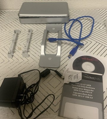   Rocketfish Media Hub 3.5'' Sata Hard Drive Enclosure External USB 3.0