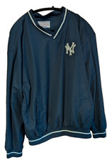 Vintage MLB New York Yankees Pullover Men s Size LARGE EUC