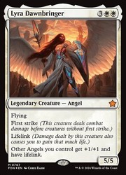 Lyra Dawnbringer - Foundations - Foil - Mythic #707