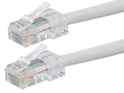 Monoprice Cat6 Ethernet Patch Cable - 3ft - White, RJ45, 550Mhz, UTP, 24AWG