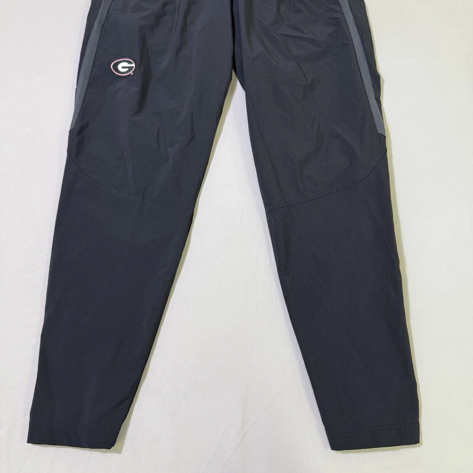 Georgia Bulldogs Track Pants Mens Large Black Nike Dri-Fit Vented Pockets Gym - Image 3 of 4